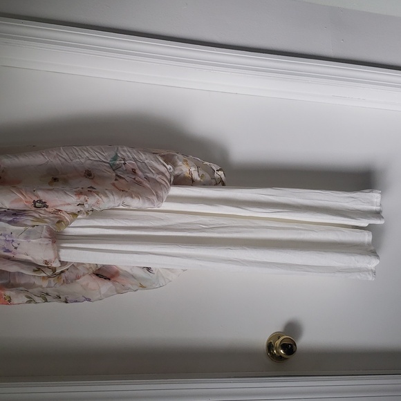 Floral Silk blend flowy dress NWT - Picture 12 of 12